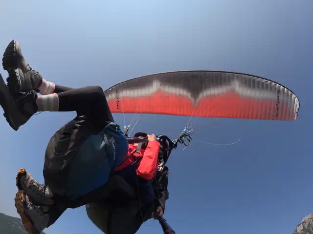 Tandem-Paragliding in Tandemflug in Berchtesgaden  vom Jenner