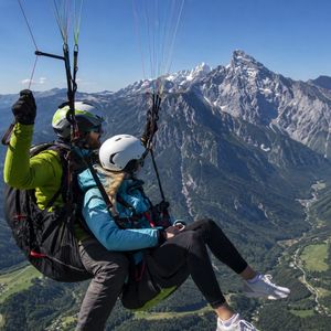 Tandemflug am Watzmann
