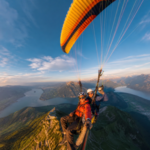 Tandemflug Stanserhorn - Vierwaldstaettersee, Zentralschweiz