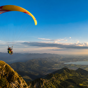Tandemflug Hochfelln Chiemgauer Alpen