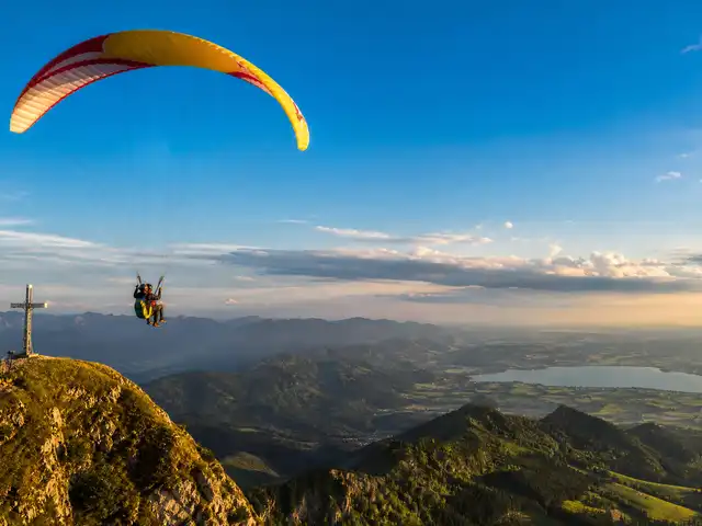 Tandemflug Hochfelln Chiemgauer Alpen