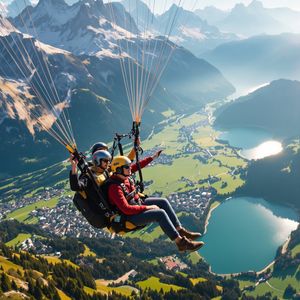 Tandemflug Kössen Kaiserwinkl
