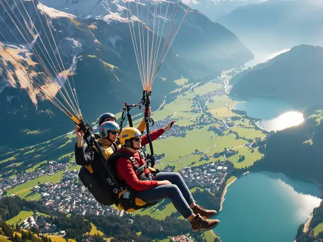 Tandemflug Kössen Kaiserwinkl