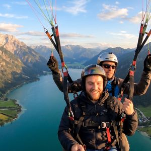 Tandemflug Achensee - der Achensee
