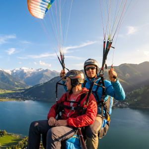 Tandemflug Zell am See - der Zeller See