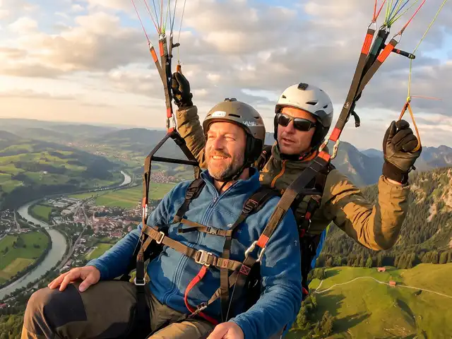 Tandemflug Blomberg - Bad Tölz