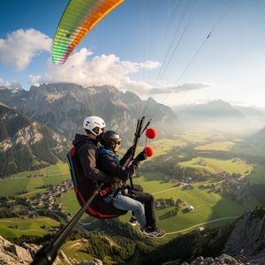 Tandemflug Niederau - das Wildschönau