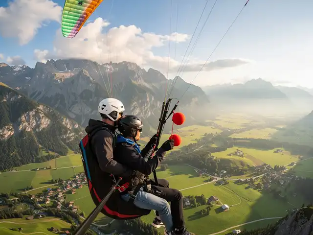 Tandemflug Niederau - das Wildschönau
