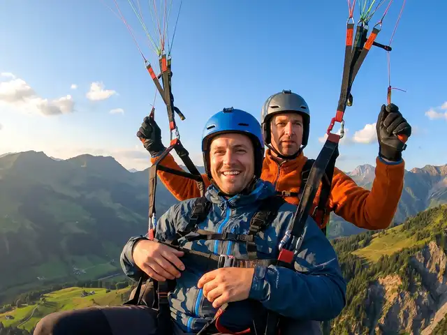 Tandemflug Fügen - das Zillertal