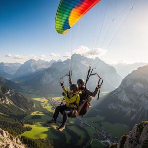 Tandemflug Werfenweng - die Bischlinghöhe