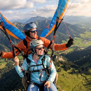 Tandemflug Hochfelln - der Chiemgau