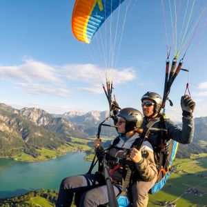 Tandemflug Kössen - der Kaiserwinkl mit Wildem Kaiser