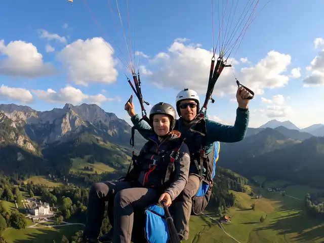 Tandemflug Oberammergau - der Laber