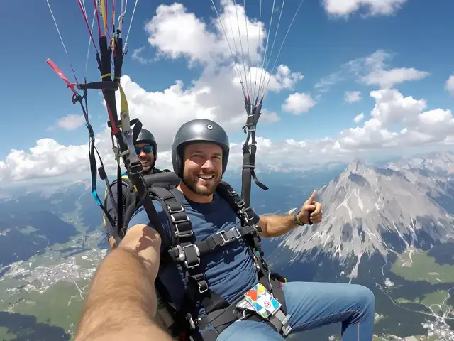 Tandemflug Fieberbrunn - die Kitzbüheler Alpen