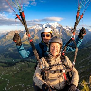 Tandemflug Engelberg - der Engelberg