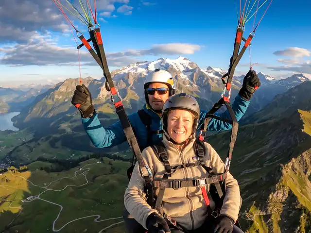 Tandemflug Engelberg - der Engelberg