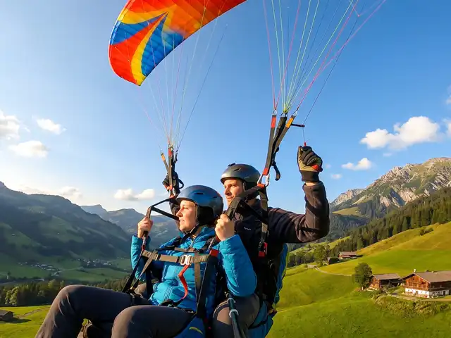 Tandemflug Niederau - das Wildschönau