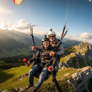 Tandemflug Fieberbrunn - die Kitzbüheler Alpen
