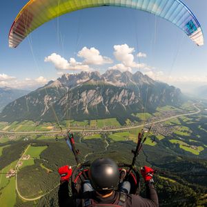 Tandemflug Kössen - ideale Wetterbedingungen