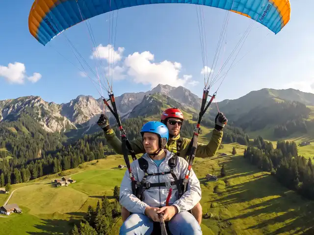 Tandemflug Fieberbrunn - die Kitzbüheler Alpen