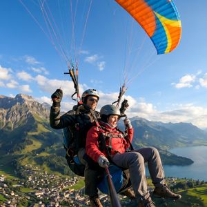 Tandemflug Engelberg - der Engelberg