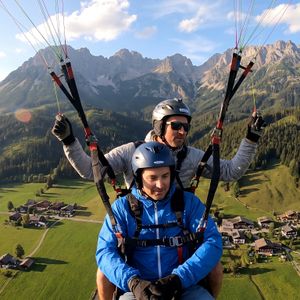 Tandemflug Ellmau - das Kaisergebirge