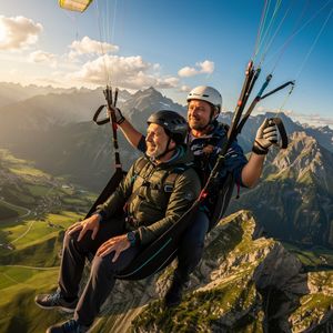 Tandemflug Fieberbrunn - die Kitzbüheler Alpen