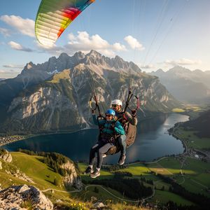 Tandemflug Jenner - der Nationalpark Berchtesgaden