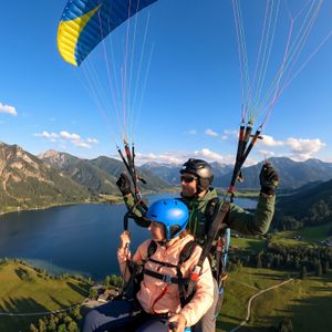 Tandemflug Tegernsee - der Tegernsee