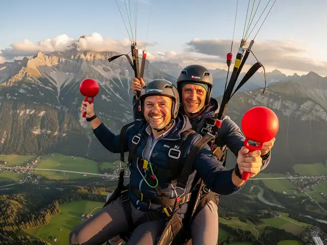 Tandemflug Neustift - das Stubaital