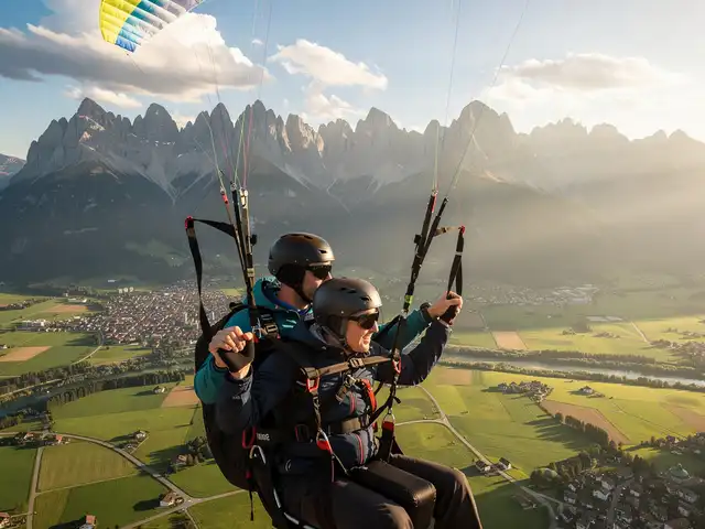 Tandemflug Kronplatz - Bruneck