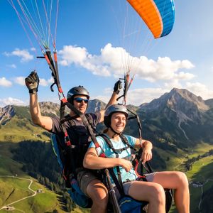 Tandemflug Fieberbrunn - die Kitzbüheler Alpen