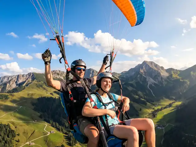 Tandemflug Fieberbrunn - die Kitzbüheler Alpen