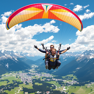 Tandemflug Niederau - das Wildschönau
