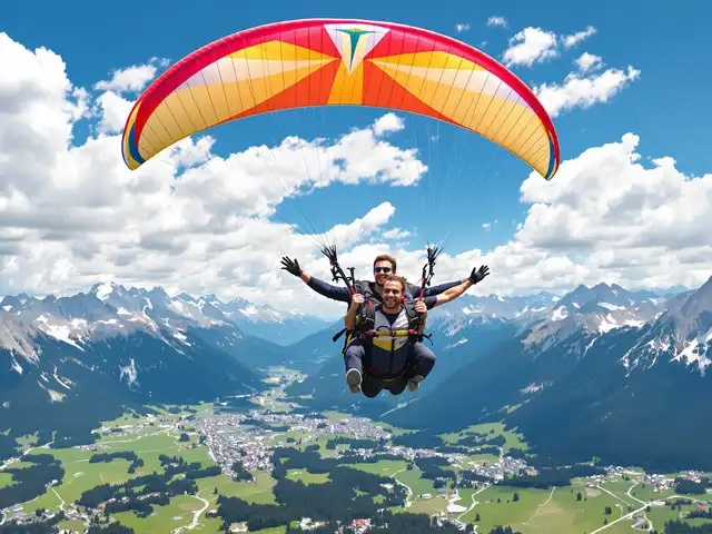 Tandemflug Niederau - das Wildschönau