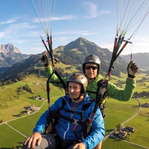 Tandemflug Söll - die Hohe Salve