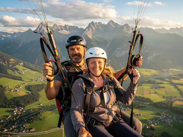 Tandemflug Westendorf - die Kitzbüheler Alpen