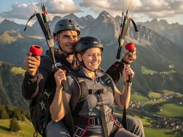 Tandemflug Fulpmes - das Stubaital