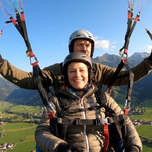 Tandemflug Finkenberg - das Zillertal