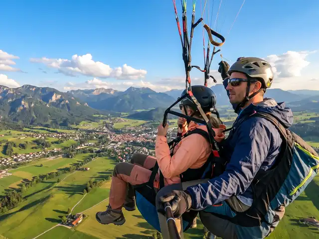 Tandemflug Blomberg - Bad Tölz