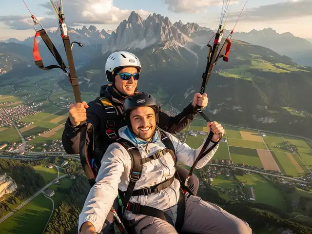 Tandemflug Erlebnis Kronplatz