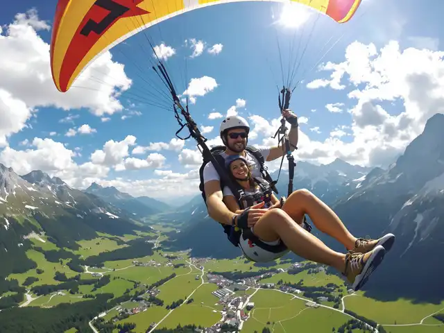 Tandemflug Fulpmes - das Stubaital
