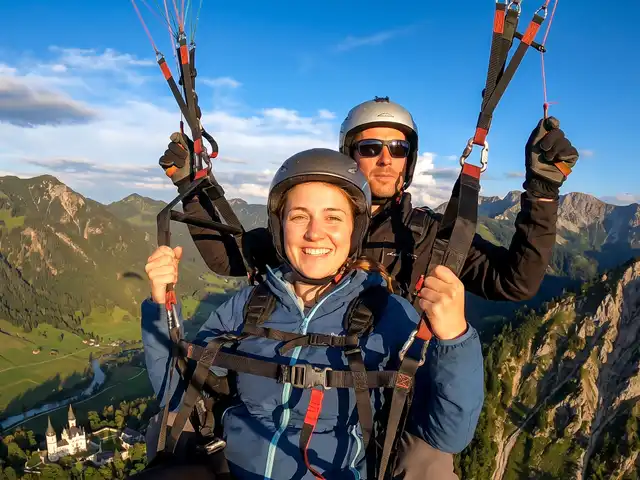 Tandemflug Oberammergau - der Laber