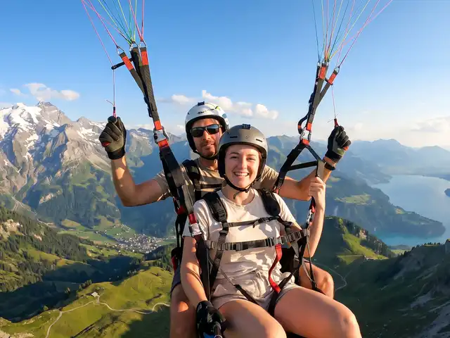 Tandemflug Engelberg - der Engelberg