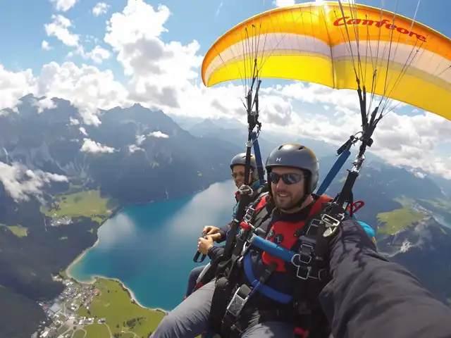 Tandemflug Tegernsee - der Tegernsee