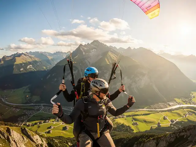 Tandemflug Fügen - das Zillertal