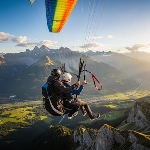 Tandemflug Finkenberg - das Zillertal