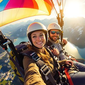 Tandemflug Kössen - der Kaiserwinkl mit Wildem Kaiser