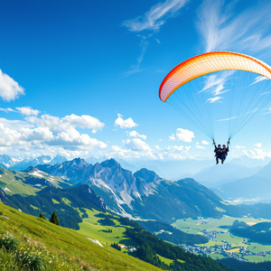Tandemflug Ellmau - das Kaisergebirge