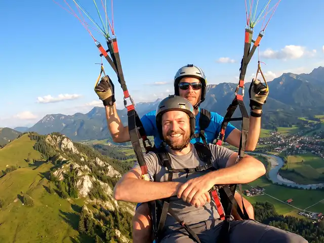 Tandemflug Brauneck - Lenggries